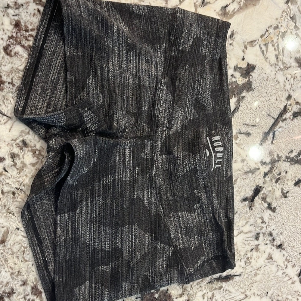 NoBull Project Black Camo Booty Short - Size M